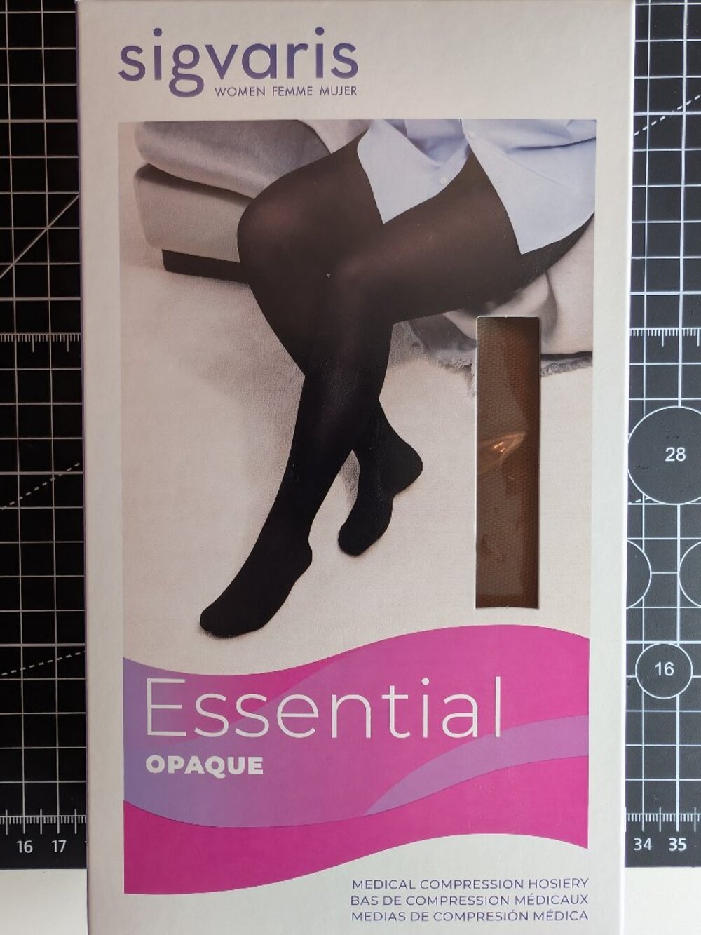 Sigvaris Essential Opaque Maternity Compression Stockings